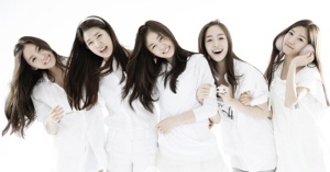 T-ARA di awal debut 2009 (Hyomin, Jiwon, Jiyeon, Eunjung, Jiae)
